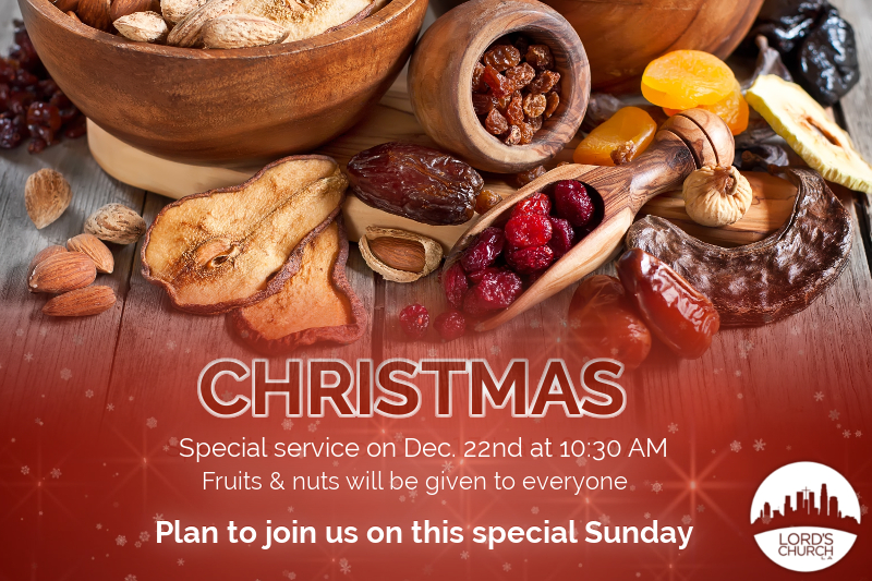 Special Christmas Service 2019